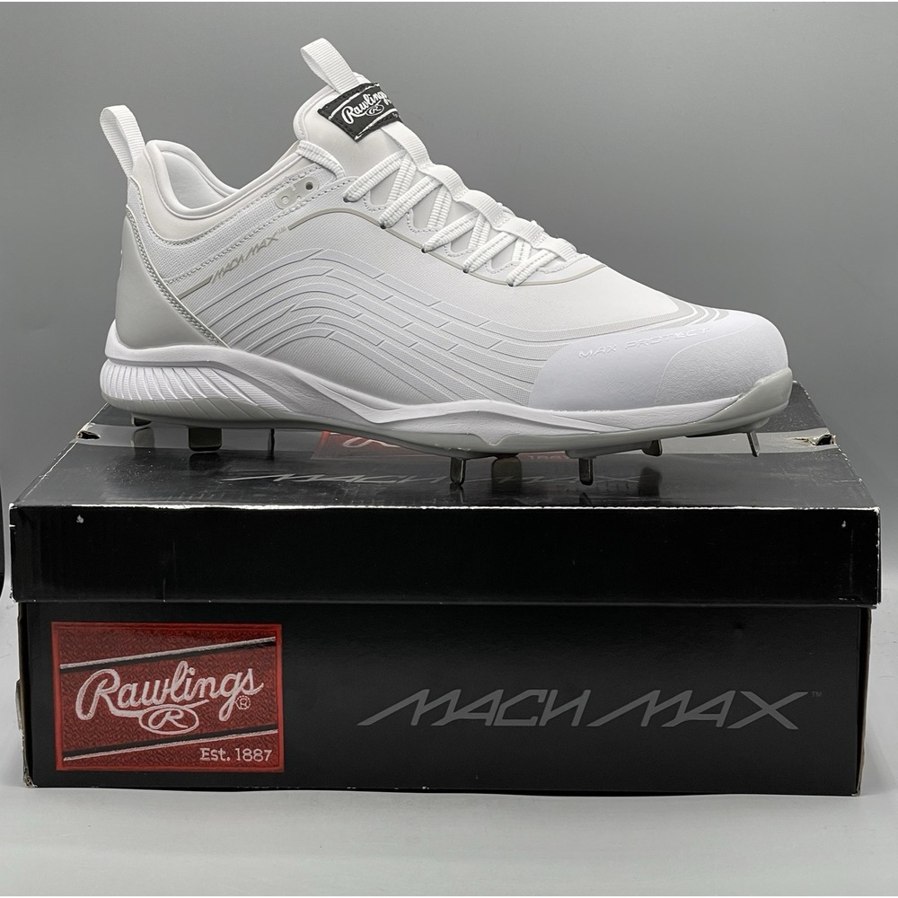 Rawlings‎ Baseball Cleats Men's 13 Bullpen Low White 174930 NIB